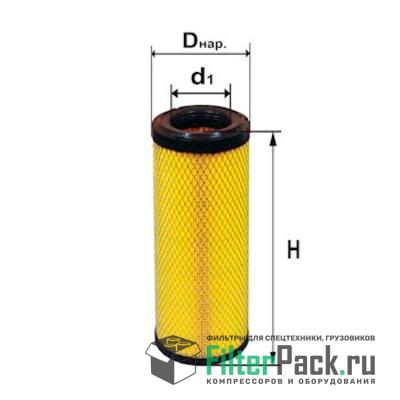 DIFA 4382 Воздушный фильтр