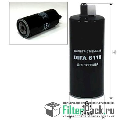 DIFA 6118 Топливный фильтр