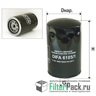 DIFA 6105/1K Топливный фильтр