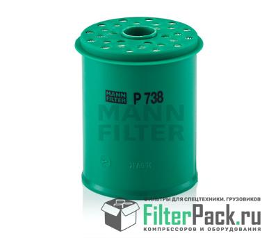 MANN-FILTER P738X топливный фильтроэлемент
