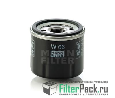 MANN-FILTER W66 масляный фильтр