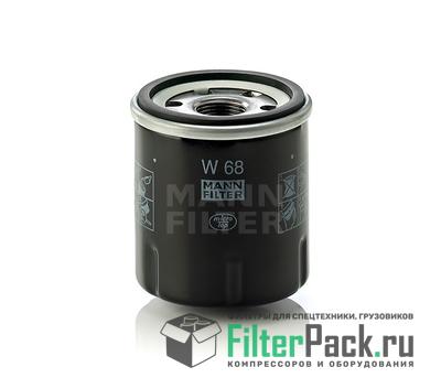 MANN-FILTER W68 масляный фильтр