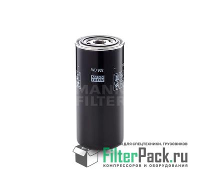 MANN-FILTER WD962 масляный фильтр высокого давления