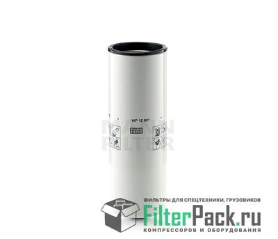 MANN-FILTER WP12001 масляный фильтр, комбинированный