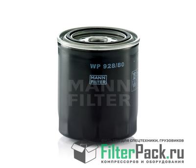 MANN-FILTER WP928/80 масляный фильтр, комбинированный