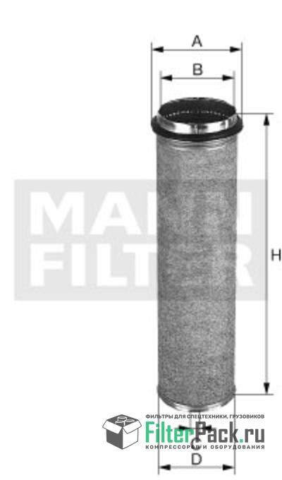MANN-FILTER CF700 воздушный фильтр, вторичный