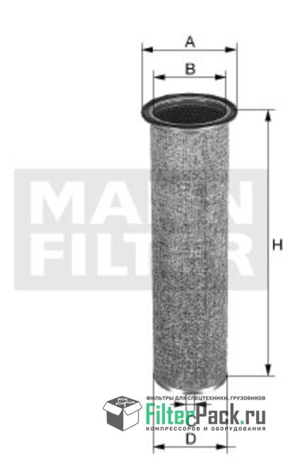 MANN-FILTER CF940/1 воздушный фильтр, вторичный