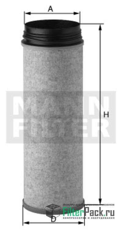 MANN-FILTER CF450 воздушный фильтр, вторичный