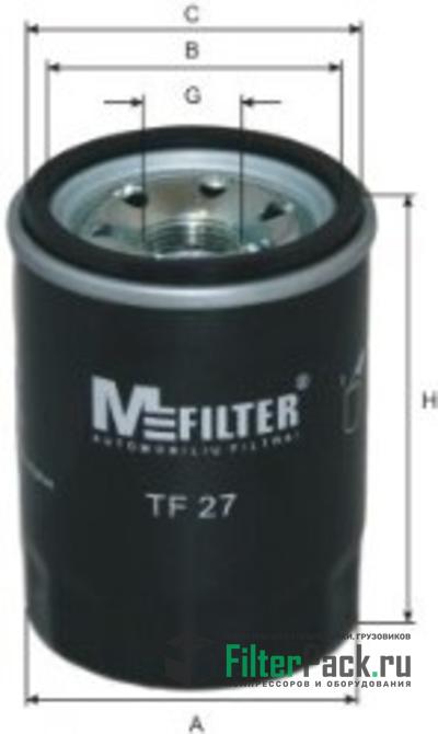MFilter TF27 Масляный фильтр