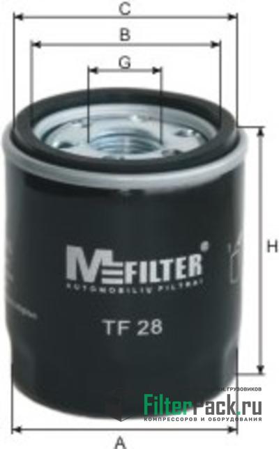 MFilter TF28 Масляный фильтр