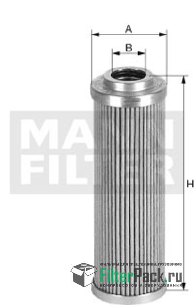 MANN-FILTER HD47 масляный фильтроэлемент высокого давления