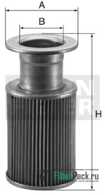 MANN-FILTER HD76 масляный фильтроэлемент высокого давления