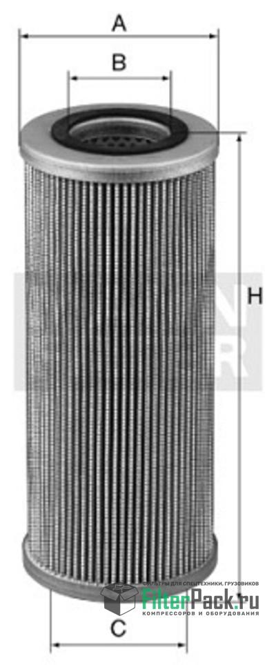 MANN-FILTER HD952/9 масляный фильтроэлемент высокого давления