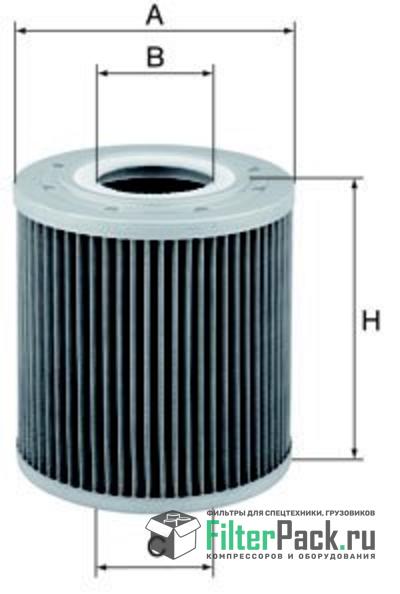 MANN-FILTER HD1330 масляный фильтроэлемент высокого давления