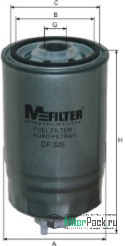 MFilter DF326 Топливный  фильтр