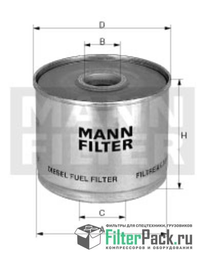 MANN-FILTER P935/2X топливный фильтроэлемент