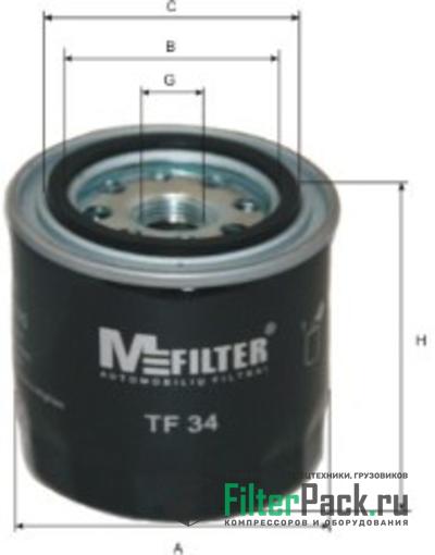 MFilter TF34 Масляный фильтр