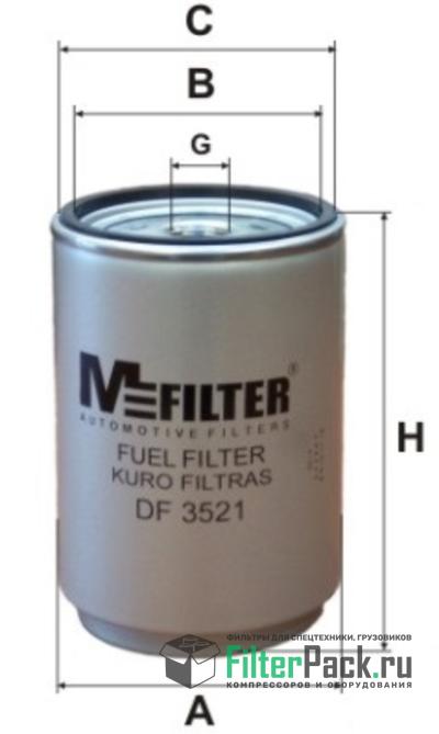 MFilter DF3521 Топливный фильтр