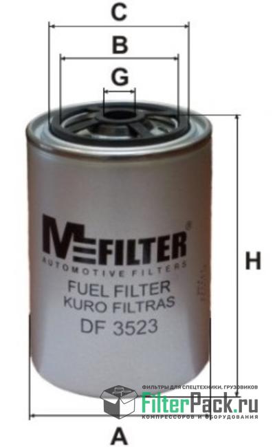 MFilter DF3523 Топливный фильтр