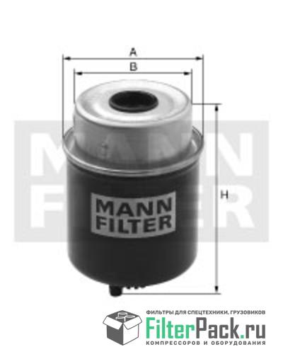 MANN-FILTER WK8137 топливный фильтр