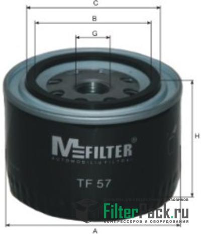 MFilter TF57 Масляный фильтр