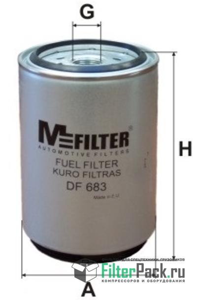 MFilter DF683 Фильтр грубой очистки топлива 