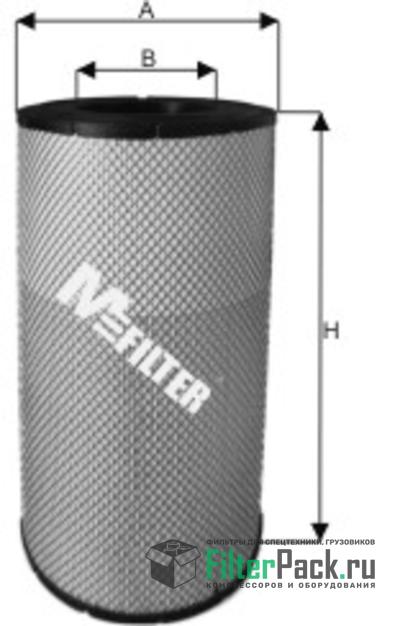 MFilter A833 Воздушный фильтр