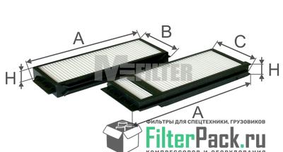 MFilter K9009-2 Салонный фильтр