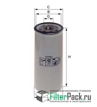 MFilter TF660  Масляный фильтр