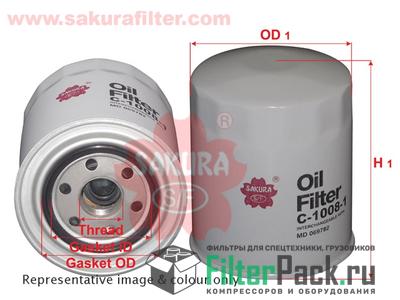 Sakura C-1008-1 Масляный фильтр