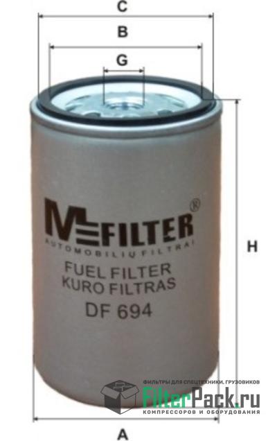 MFilter DF694  Топливный фильтр