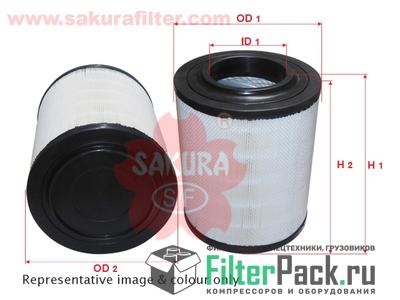 Sakura A-1088 Воздушный фильтр
