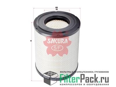 Sakura A5566 воздушный фильтр