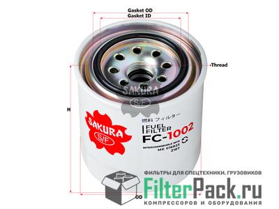 Sakura FC1002 Топливный фильтр FC-1002