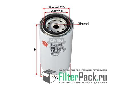 Sakura FC45010 топливный фильтр