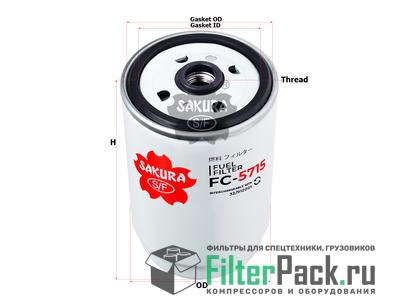 Sakura FC5715 топливный фильтр
