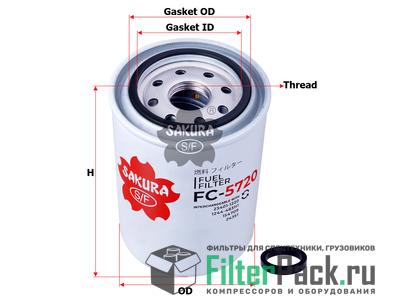 Sakura FC5720 топливный фильтр
