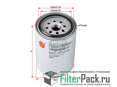 Sakura SFC791202 топливный фильтр