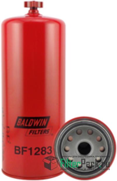 Baldwin BF1283 топливный фильтр, Spin-on (накручивающийся) / Drain