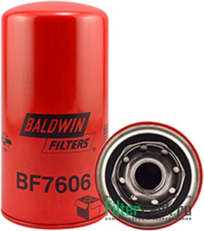 Baldwin BF7606 топливный фильтр, Spin-on (накручивающийся)