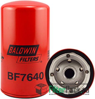 Baldwin BF7640 топливный фильтр, Spin-on (накручивающийся)