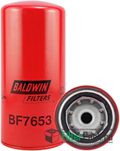 Baldwin BF7653 топливный фильтр, Spin-on (накручивающийся)