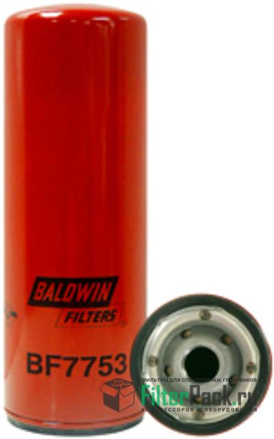 Baldwin BF7753 топливный фильтр, Spin-on (накручивающийся)