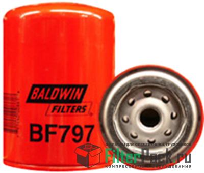 Baldwin BF797 топливный фильтр, Spin-on (накручивающийся) / Drain