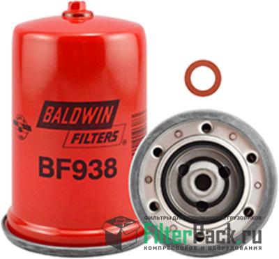 Baldwin BF938 топливный фильтр, Spin-on (накручивающийся)