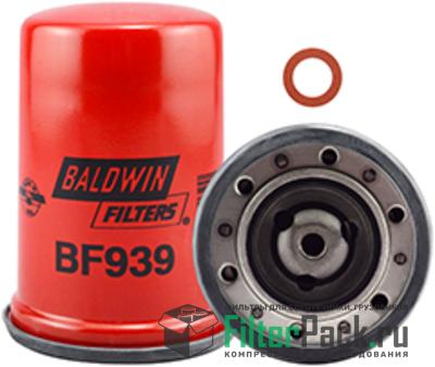 Baldwin BF939 топливный фильтр, Spin-on (накручивающийся)