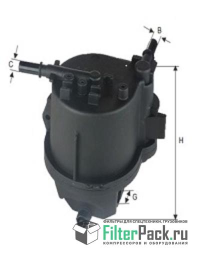 Sampiyon CS3039MP Топливный фильтр (односторонний фильтр)