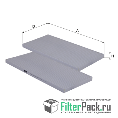 FIL FILTER HC7001 воздушный фильтр