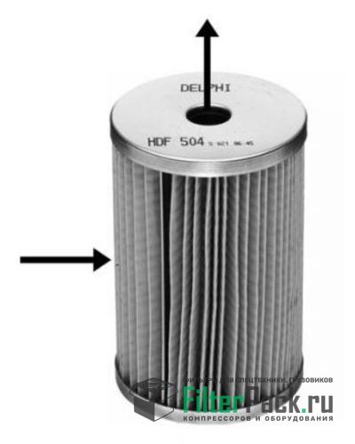 Delphi (Lucas CAV) HDF504 топливный фильтр