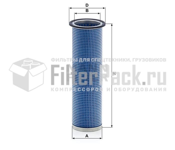 MANN-FILTER CF9002 воздушный фильтр, вторичный